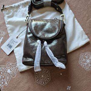 HOBO Shimmering Brown Crossbody Bag